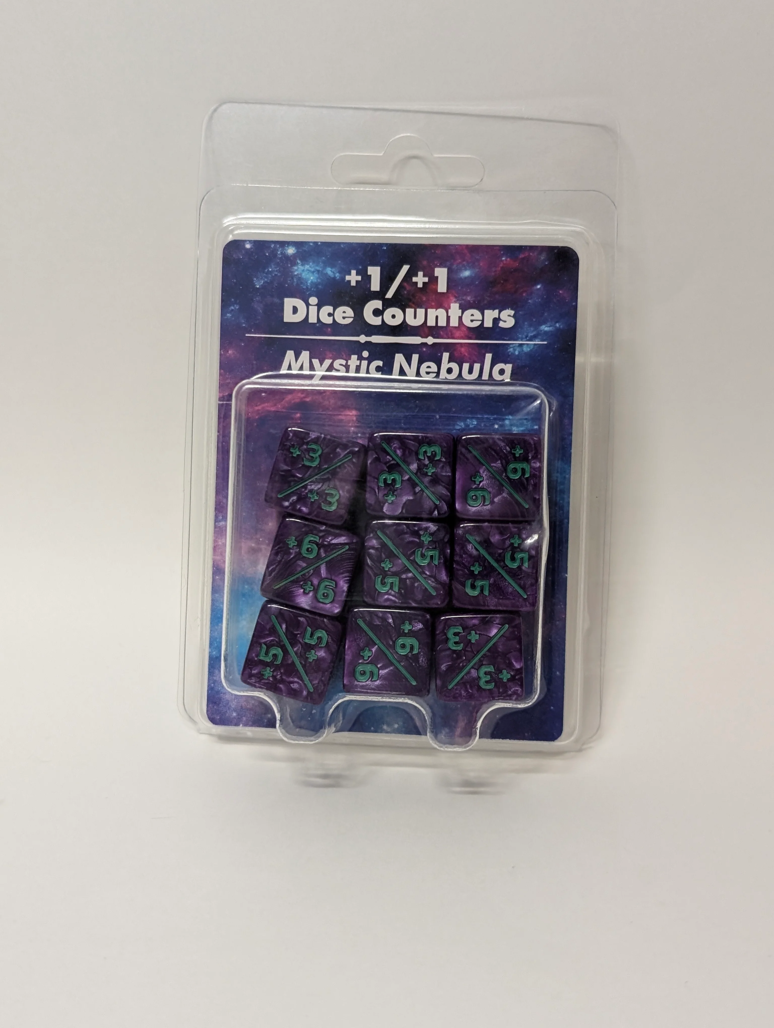 +1/+1 Dice Counters, Pack of 9