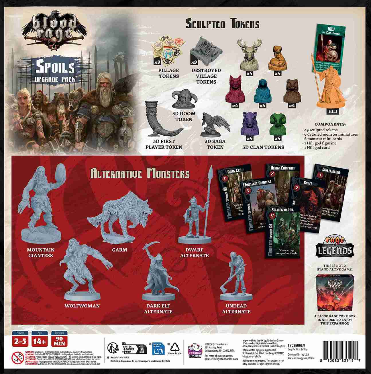 Blood Rage: Spoils Upgrade Kit - Image 3