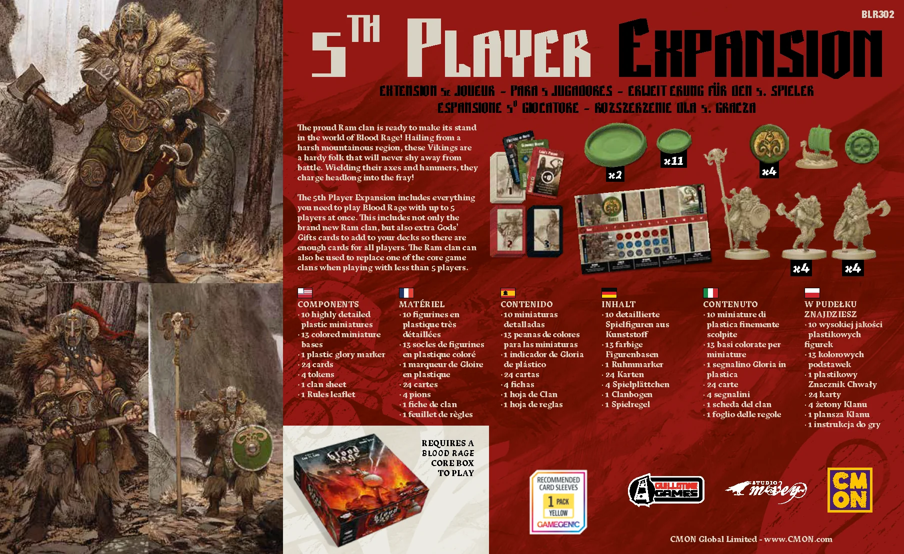 Blood Rage 5th Player Expansion - Image 2