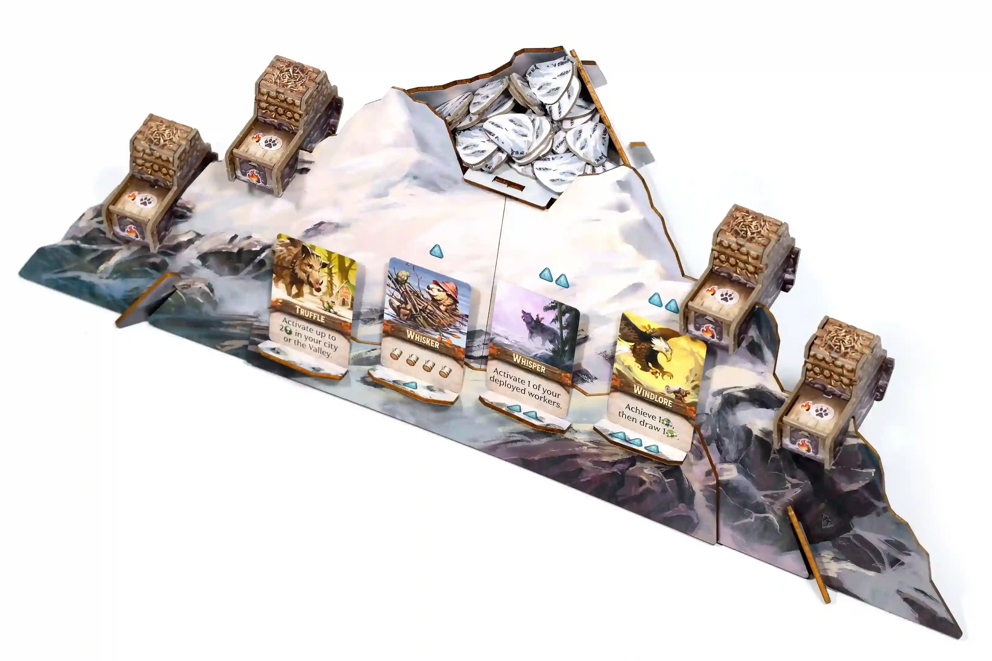 Everdell Silverfrost Wooden Mountain - Image 8