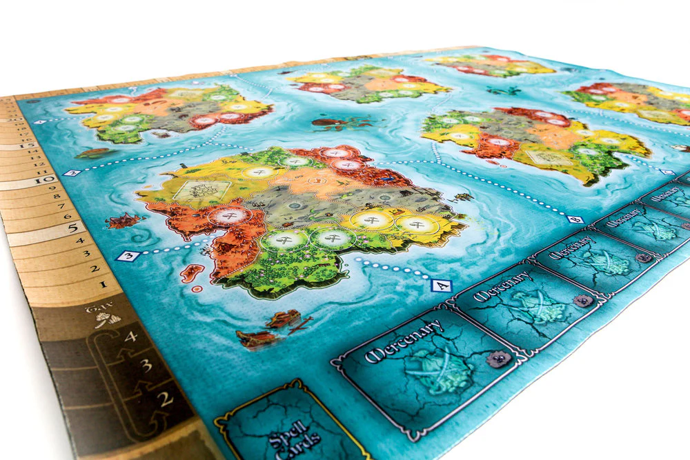 Heroes of Land, Air & Sea: Two Worlds Game Mat - Image 3
