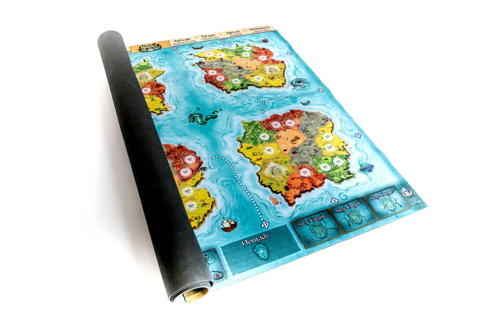 Heroes of Land, Air & Sea: Two Worlds Game Mat - Image 4