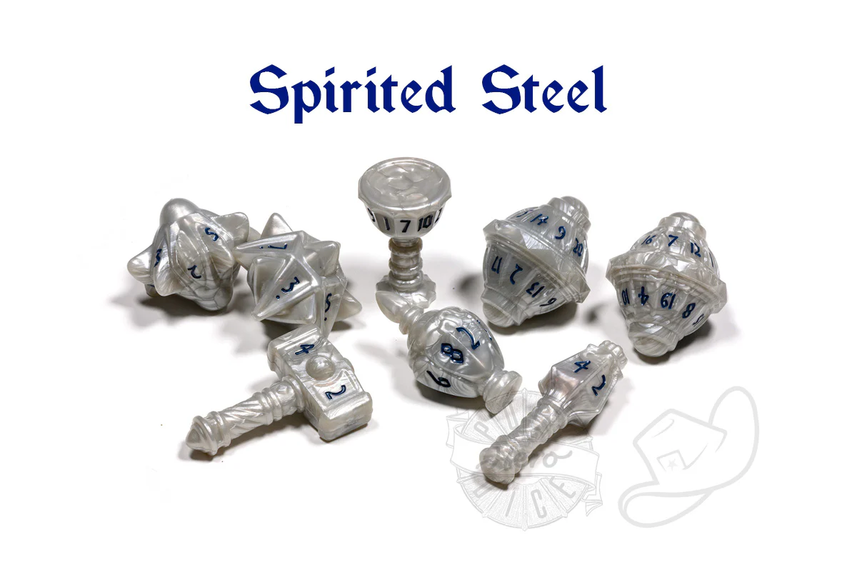 PolyHero Cleric 8 Dice Set - Image 3