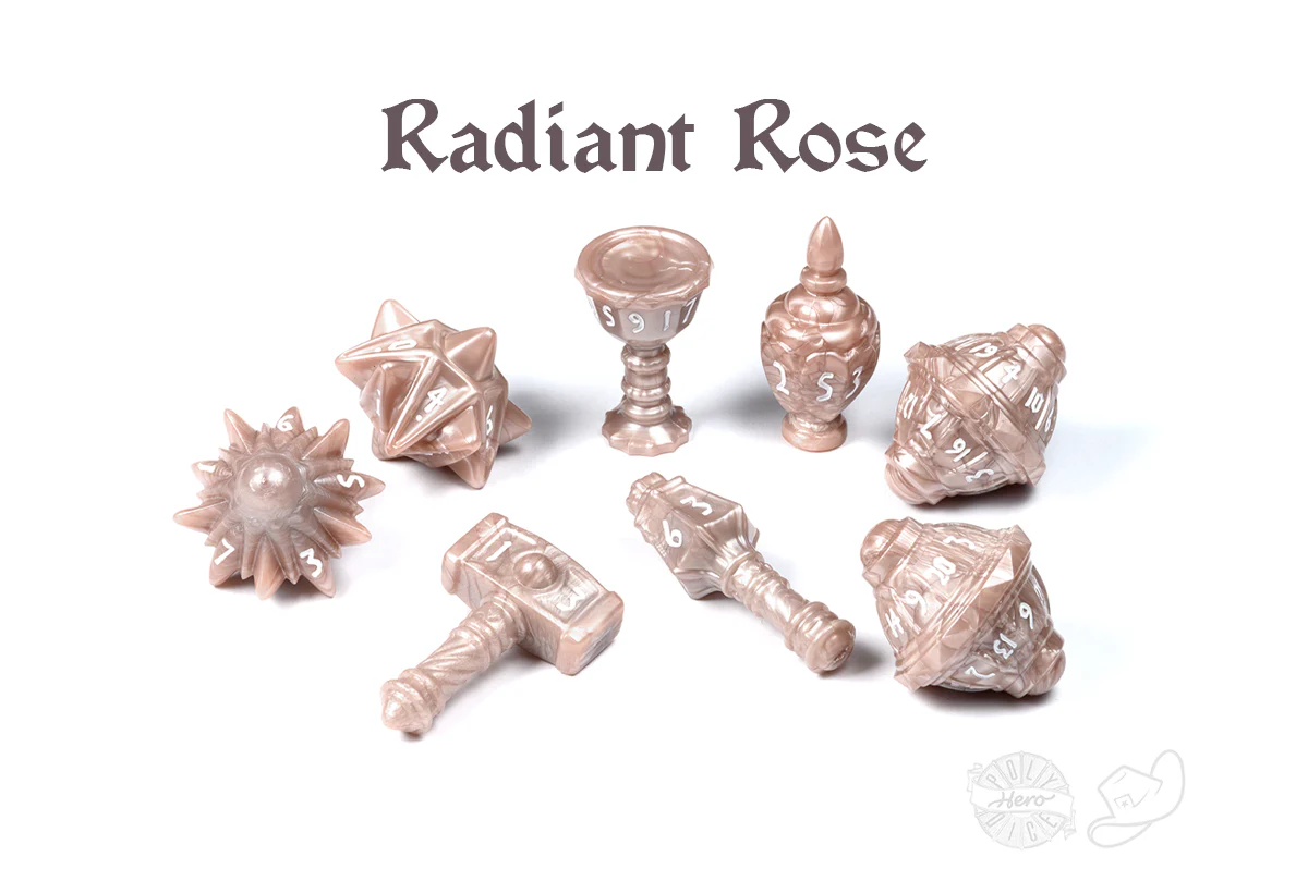 PolyHero Cleric 8 Dice Set - Image 7