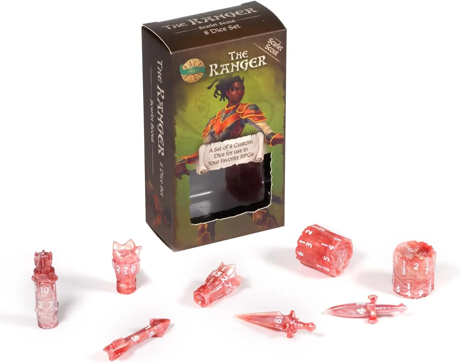 PolyHero Ranger 8 Dice Set - Image 8