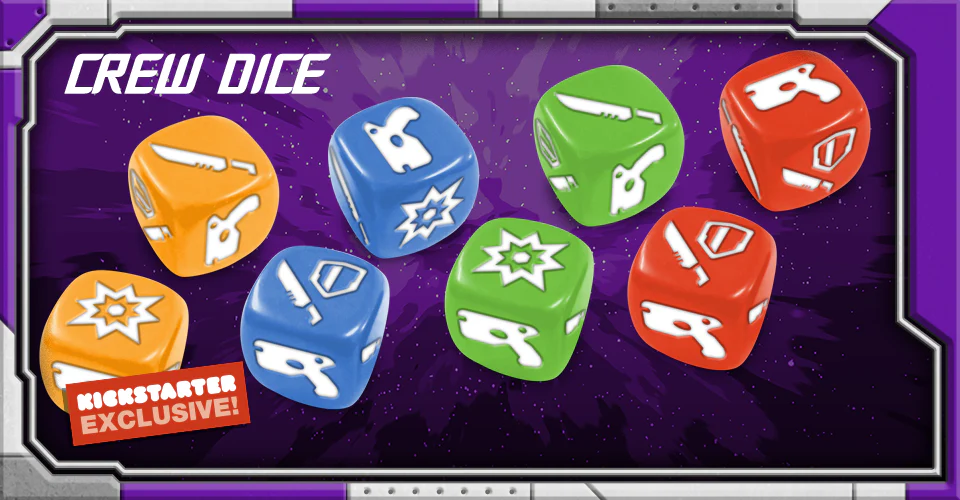 Starcadia Quest: Crew Dice Pack